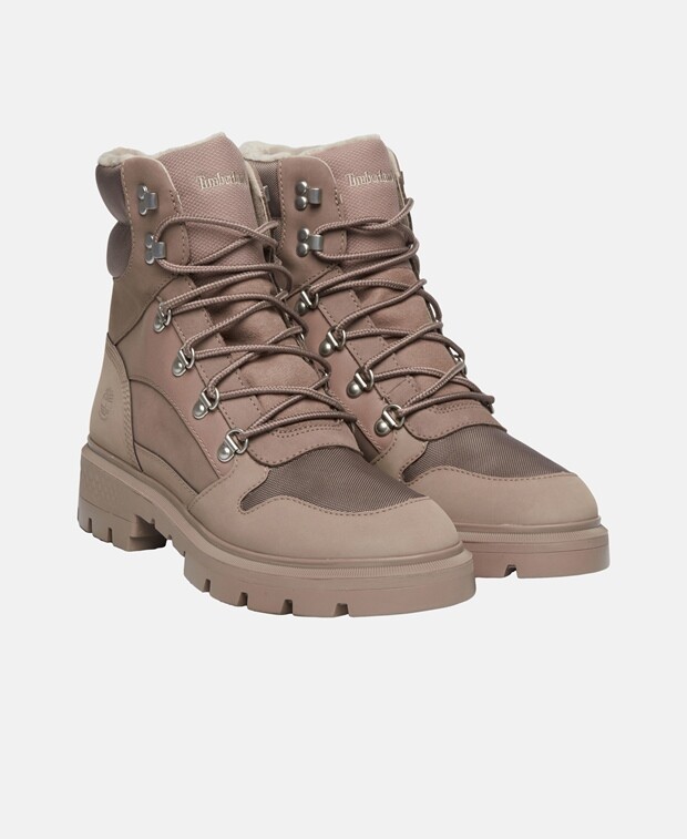 

Ботинки на шнуровке Timberland, серо-коричневый