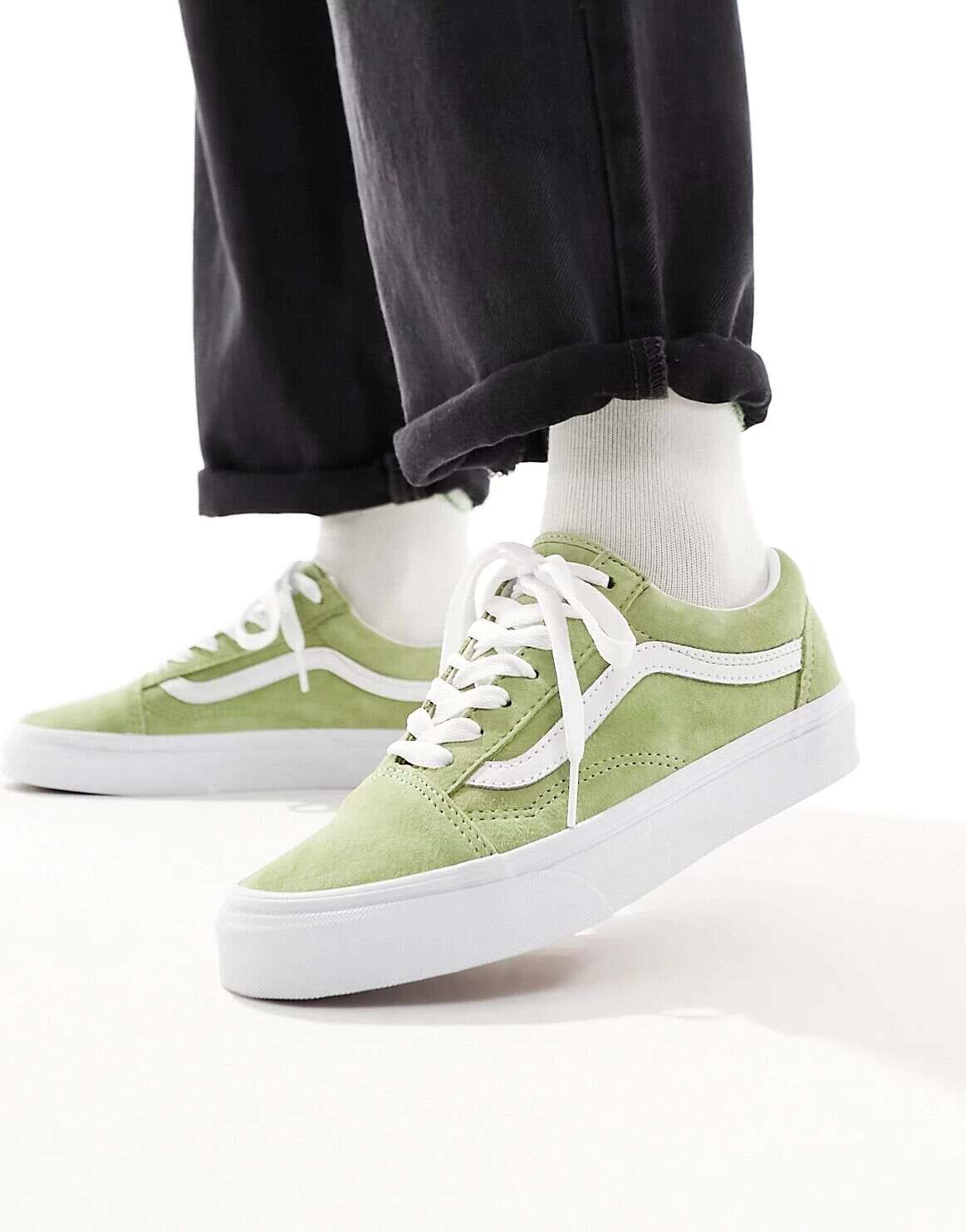

Зеленые кроссовки Vans Old Skool, Зеленый