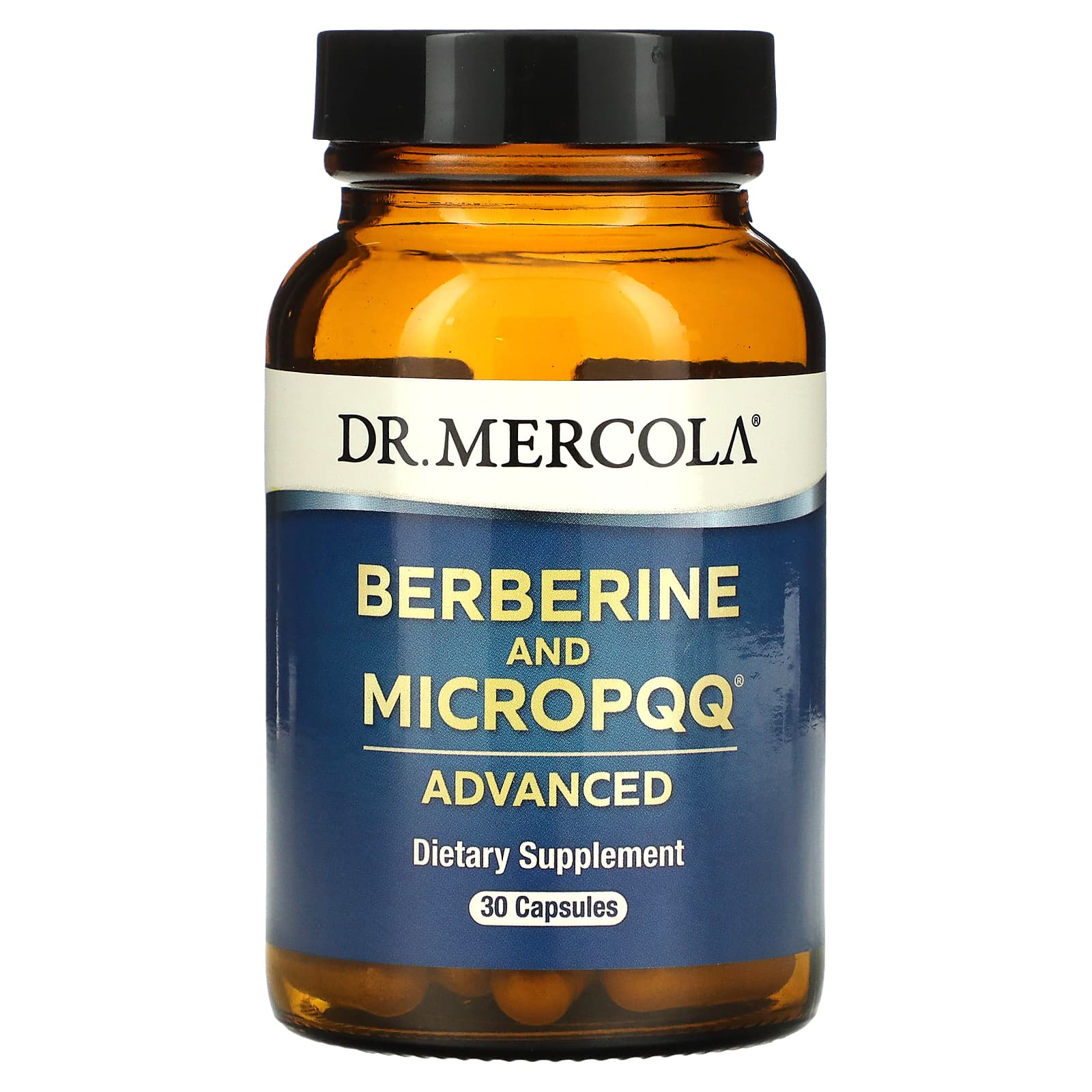 Dr. Mercola Передовые берберин и MicroPQQ 30 капсул