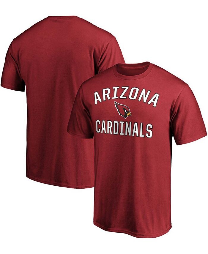 

Мужская футболка Cardinal Arizona Cardinals Victory Arch Fanatics, красный