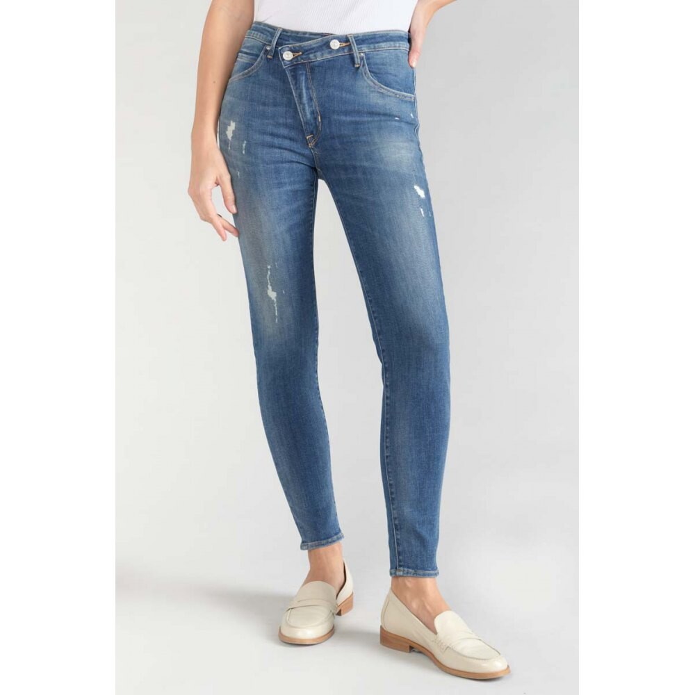 

Джинсы Le Temps Des Cerises 54035 Power Skinny 7/8 High Waist, синий
