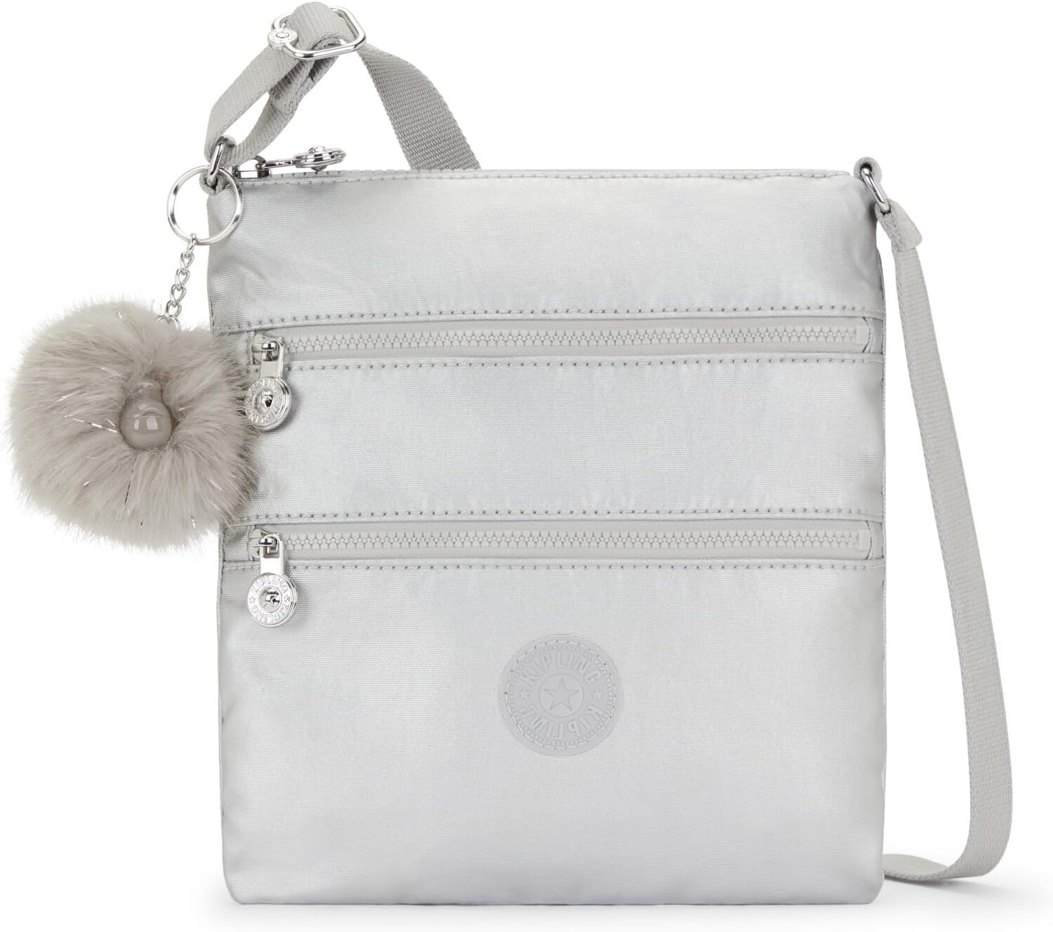 

Сумка Keiko Kipling, цвет Platinum Metallic GG