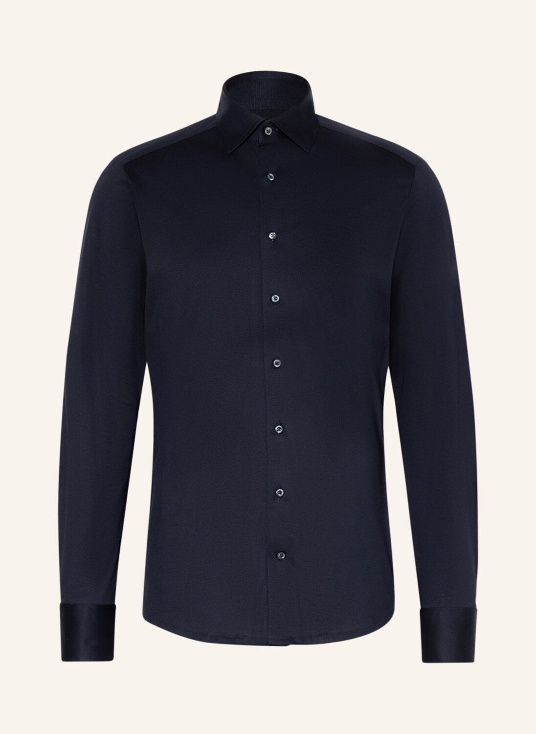 

Рубашка Stenströms JerseySlim Fit, темно-синий