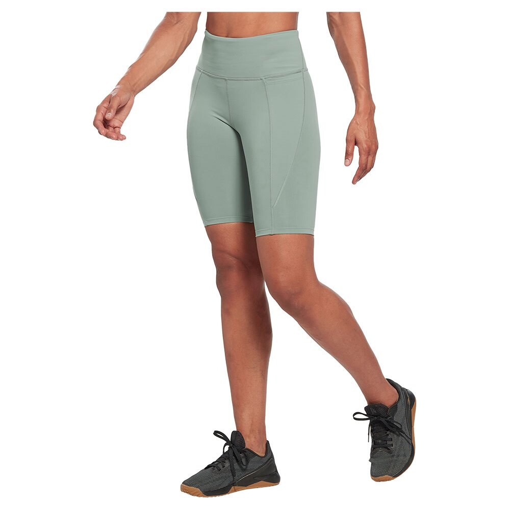 

Леггинсы Reebok Lux High-Rise Bike Short, зеленый