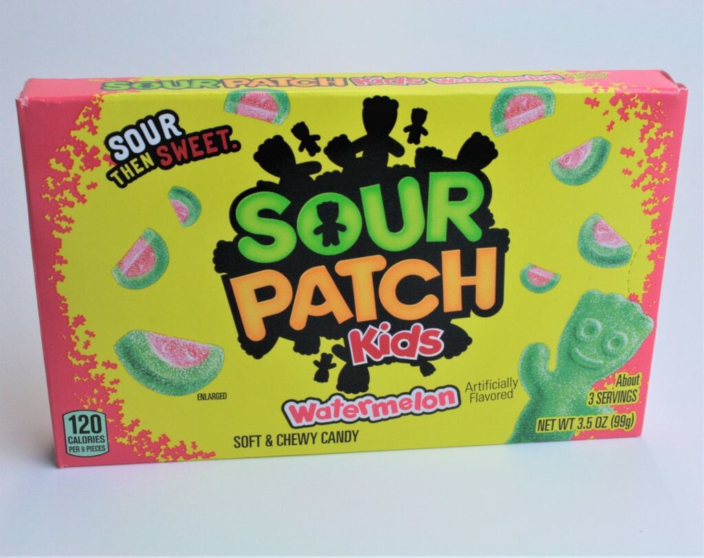 

Sour Patch Kids - Театральная коробка с арбузом - 99г Mondalez