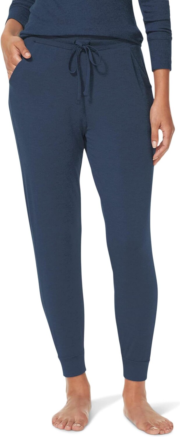 

Джоггеры для отдыха Tommy John, цвет Dress Blues Heather