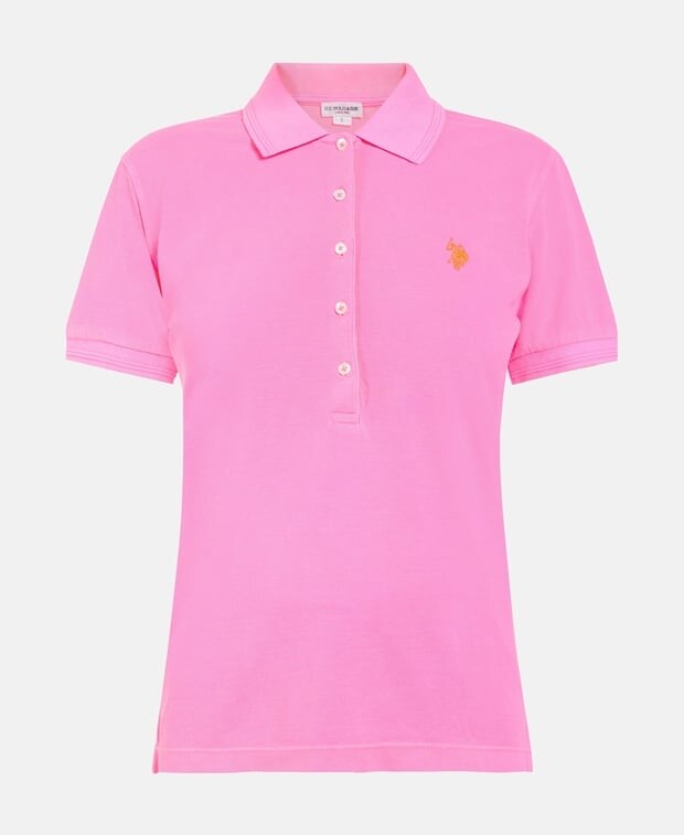 

Рубашка поло U.S. Polo Assn., фуксия