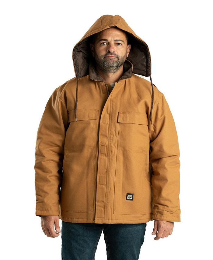 Мужское пальто Heritage Duck Chore большого размера; Высокий Berne, коричневый мужское пальто heritage duck chore большое и высокое berne