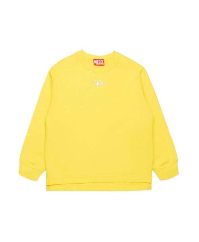 

Свитер Banana he с бляшкой логотипом Diesel, желтый