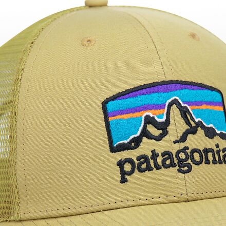 Кепка дальнобойщика Fitz Roy Horizons Patagonia, цвет Moray Khaki футболка patagonia patagonia long sleeved fitz roy horizons responsibili tee