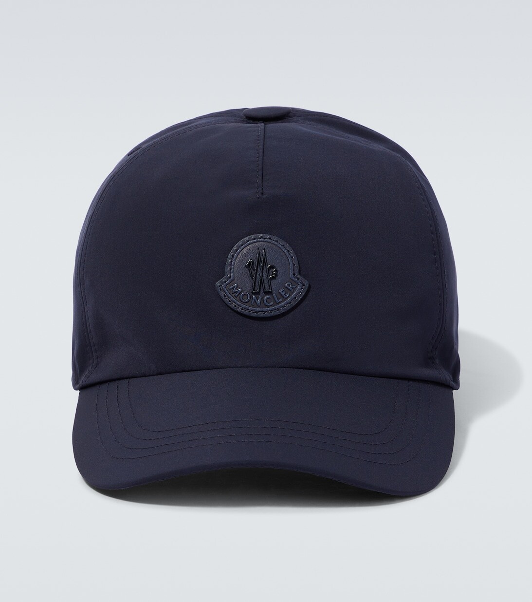 

Бейсболка из габардина с логотипом Moncler, черный