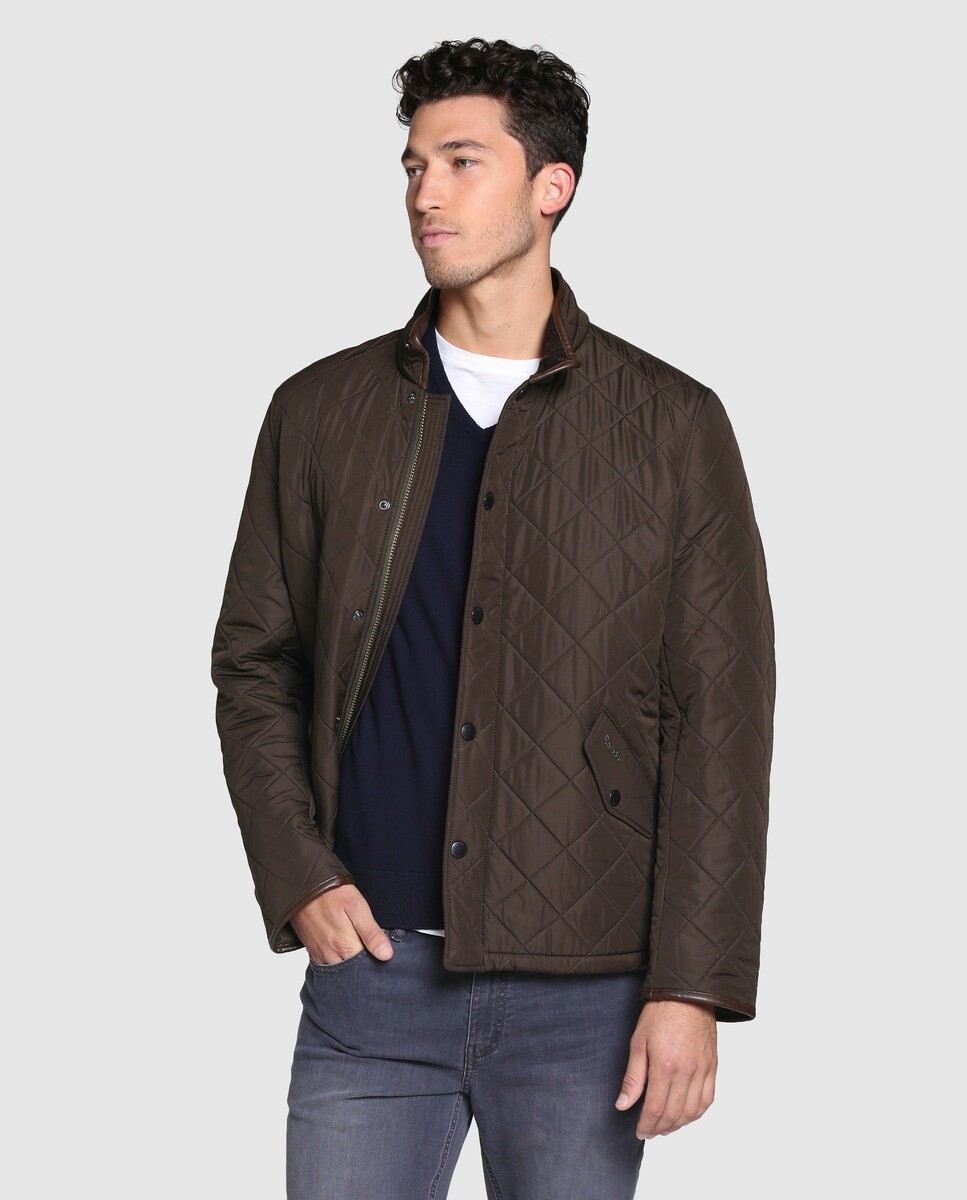 

Мужская зеленая стеганая куртка Barbour Barbour, зеленый