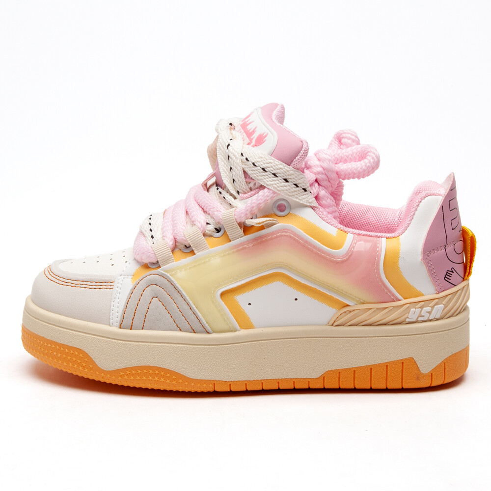

Кроссовки женские Lifestyle Shoes Women's Low-top Afji, розовый