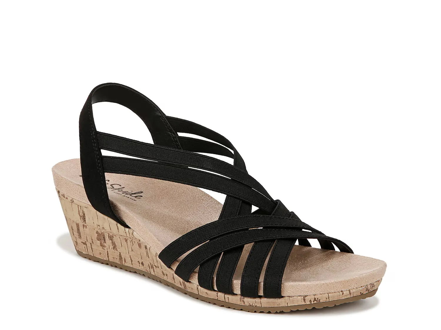 

Сандалии Mallory Wedge Sandal Lifestride, черный