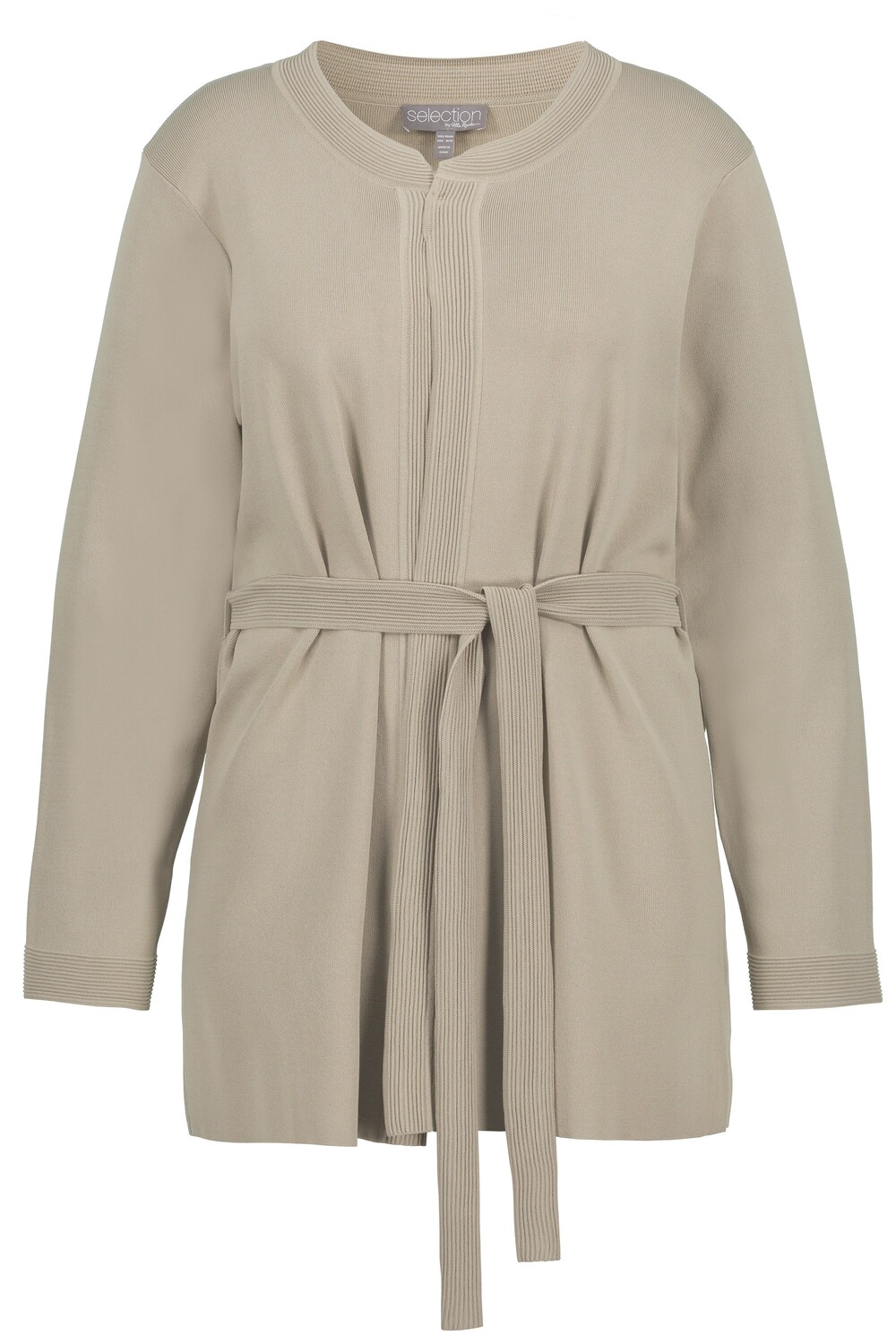 

Толстовка Ulla Popken Strickjacke, цвет flachs