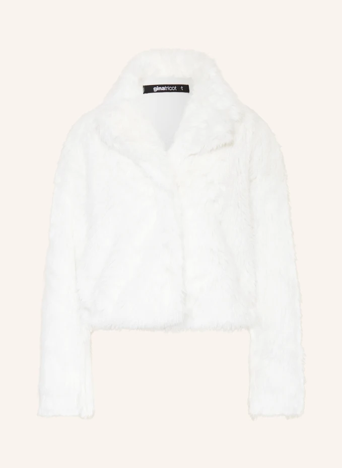 

Куртка из искусственного меха Gina Tricot, белый