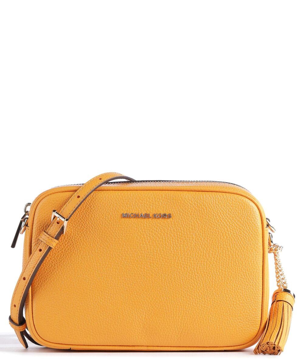 

Сумка через плечо Jet Set из зерненой яловой кожи Michael Kors, оранжевый