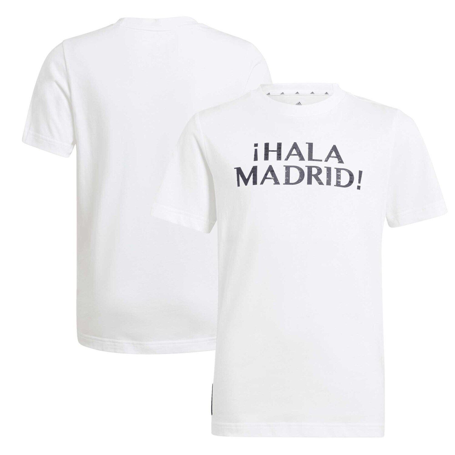 

Молодежная футболка adidas White Real Madrid Crest adidas