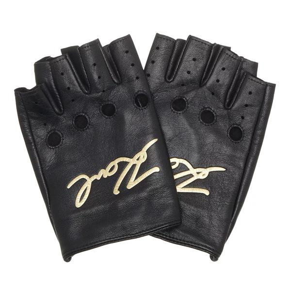 Перчатки signature rocky glove Karl Lagerfeld, черный
