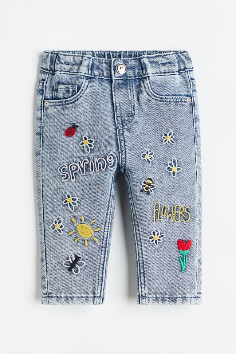 

Джинсы прямого кроя H&M