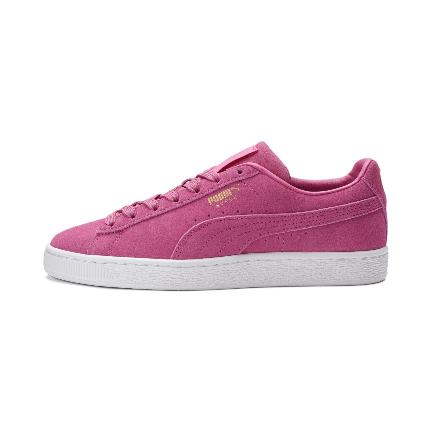 

Женские замшевые кроссовки PUMA Classic XXI, цвет Shocking Pink/White