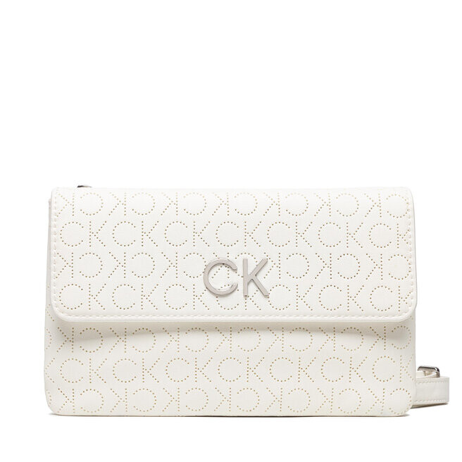 

Сумка Calvin Klein Re-LockDbl Crossbody, белый