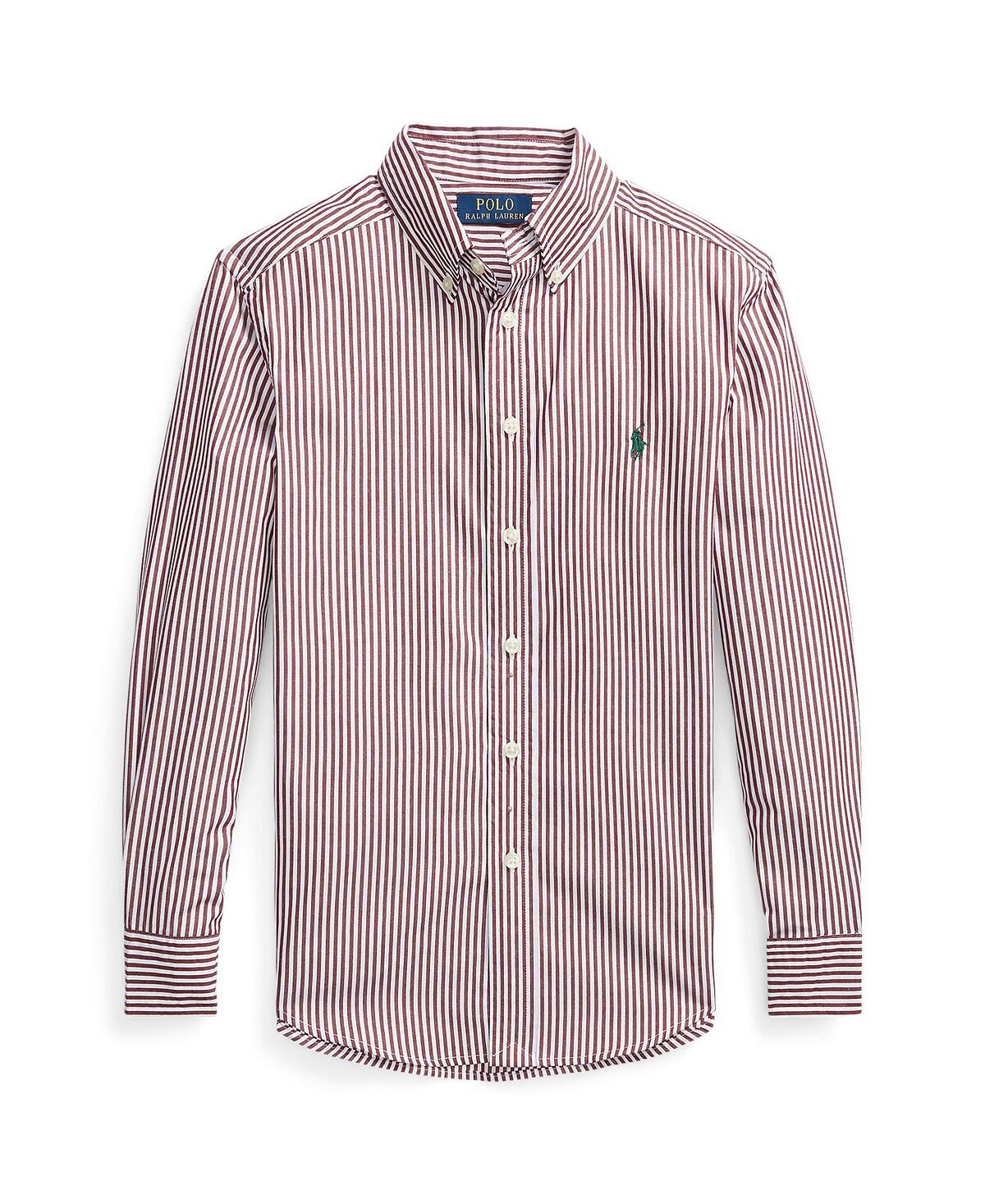 

Рубашка из хлопкового поплина в полоску для больших мальчиков Polo Ralph Lauren