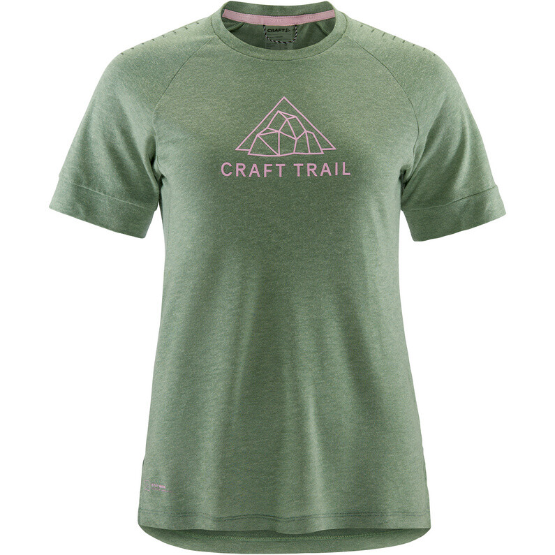 

Женская шерстяная футболка Pro Trail Craft, зеленый