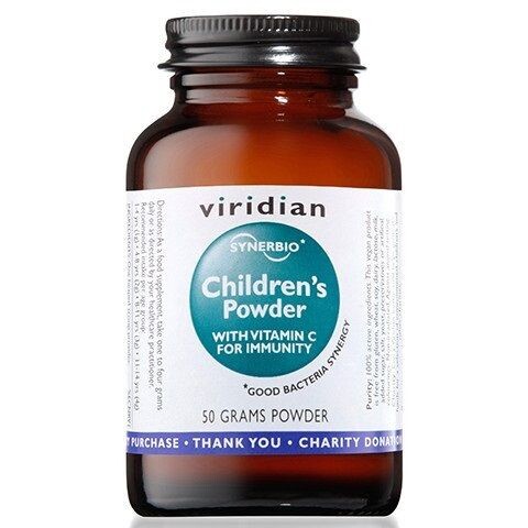 

Синбиотик для детей Viridian Synbiotyk Dla Dzieci z Witaminą C, 50 гр