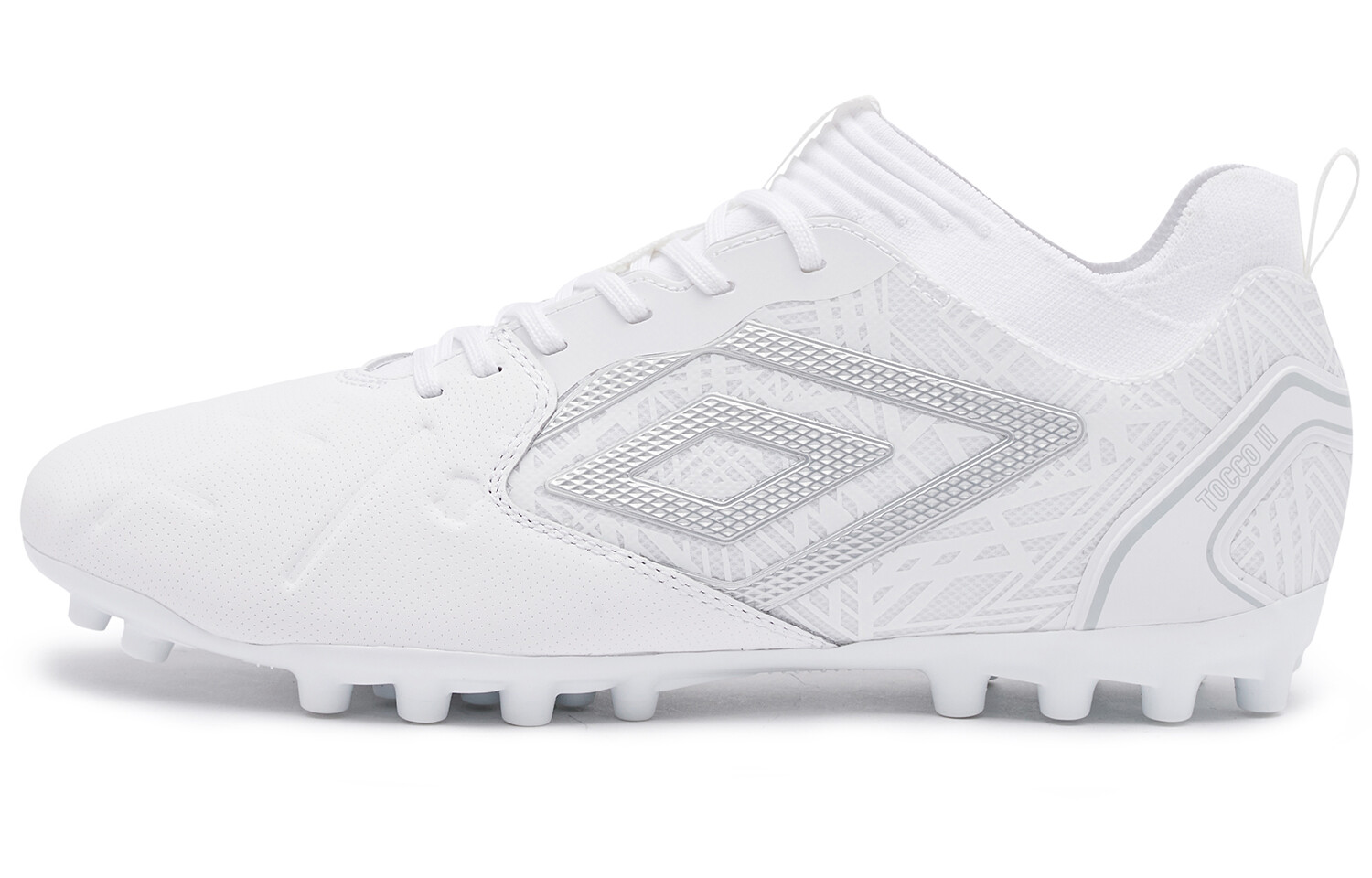 

Футбольные бутсы мужские низкие белые/серебристо-металлические Umbro