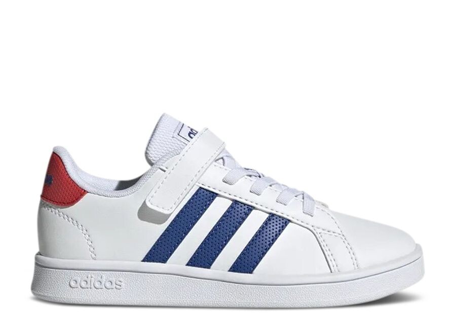 

Кроссовки adidas Grand Court Little Kid, цвет White Royal Blue