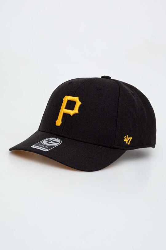 

Бейсболка с добавлением хлопка MLB Pittsburgh Pirates 47brand, черный