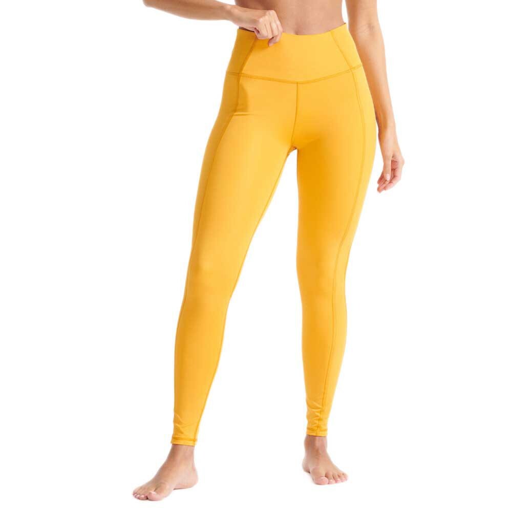 

Тайтсы Superdry Flex Rib, желтый