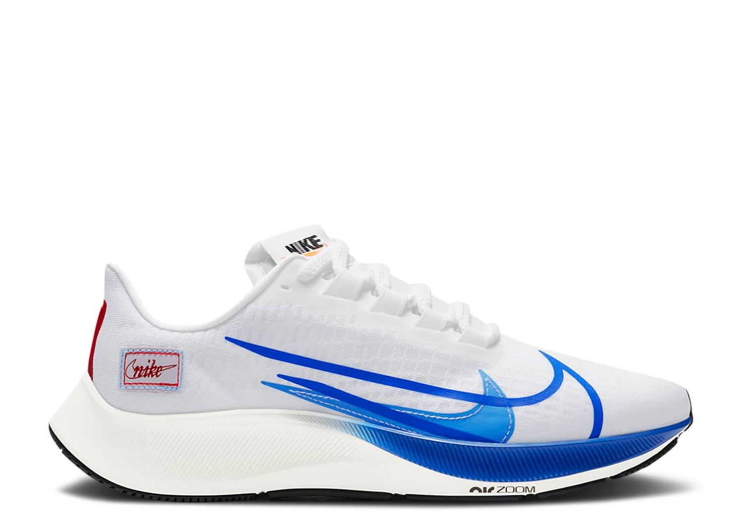

Кроссовки Nike Air Zoom Pegasus 37 Premium 'White Game Royal', белый