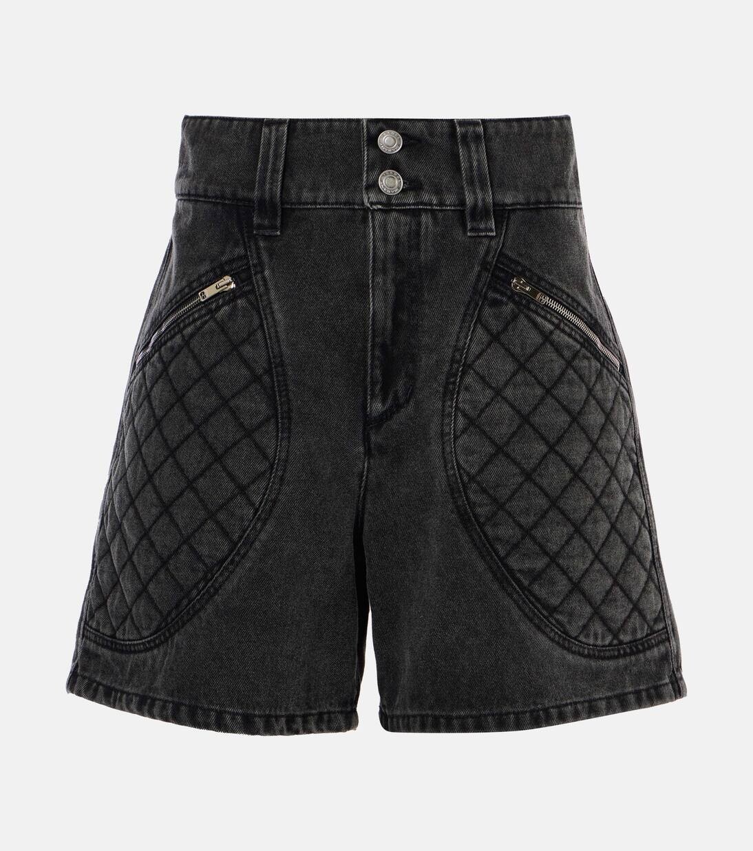

Джинсовые шорты Кэндис Isabel Marant, цвет dark grey