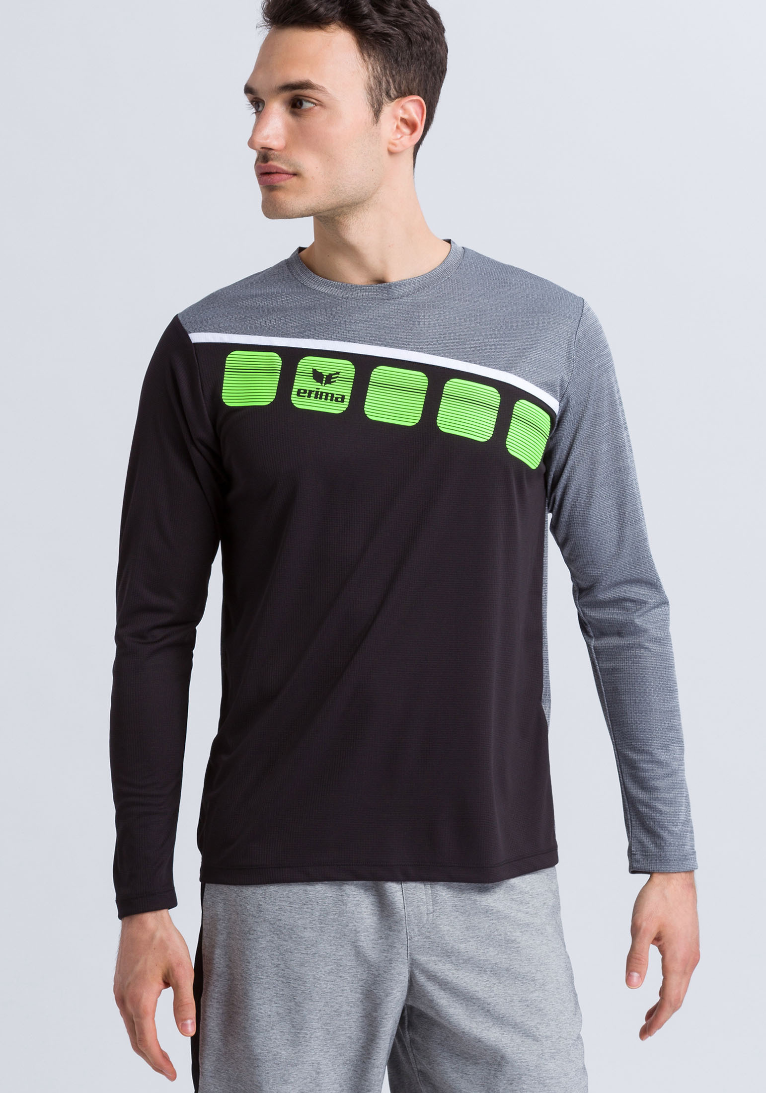 

Спортивная футболка erima 5 C Longsleeve, черный