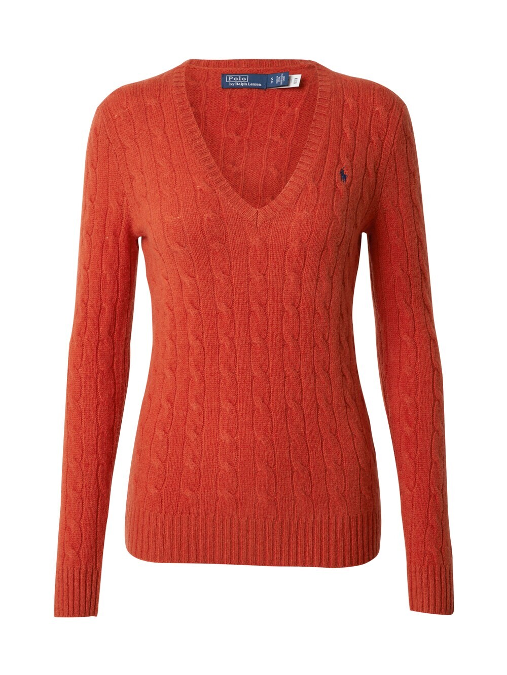 

Свитер Polo Ralph Lauren KIMBERLY, оранжево-красный