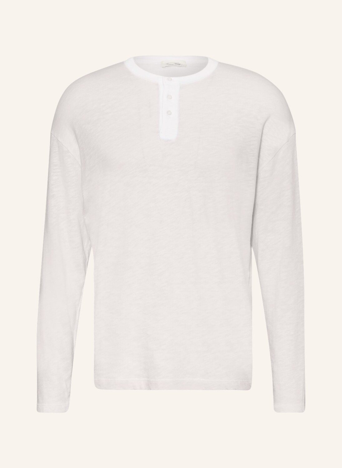 

Рубашка American Vintage Henley-Shirt, белый