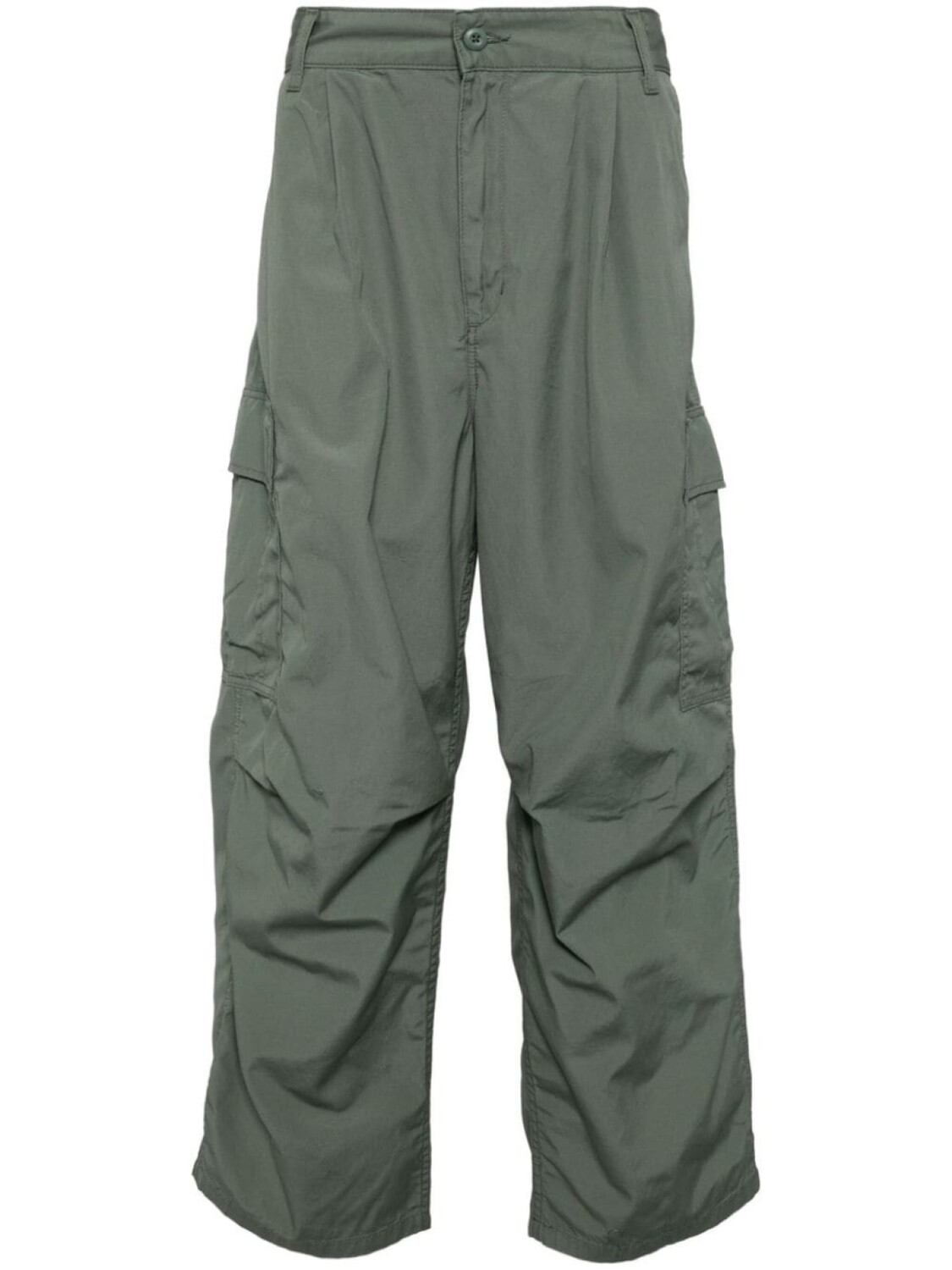 

Carhartt WIP поплиновые брюки карго Cole, зеленый