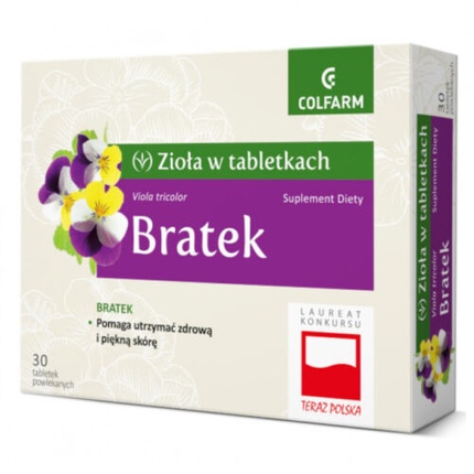 Colfarm Viola Tricolor Immun Vitality Booster 30 таблеток, Alofarm colfarm мультивитамины 30 таблеток