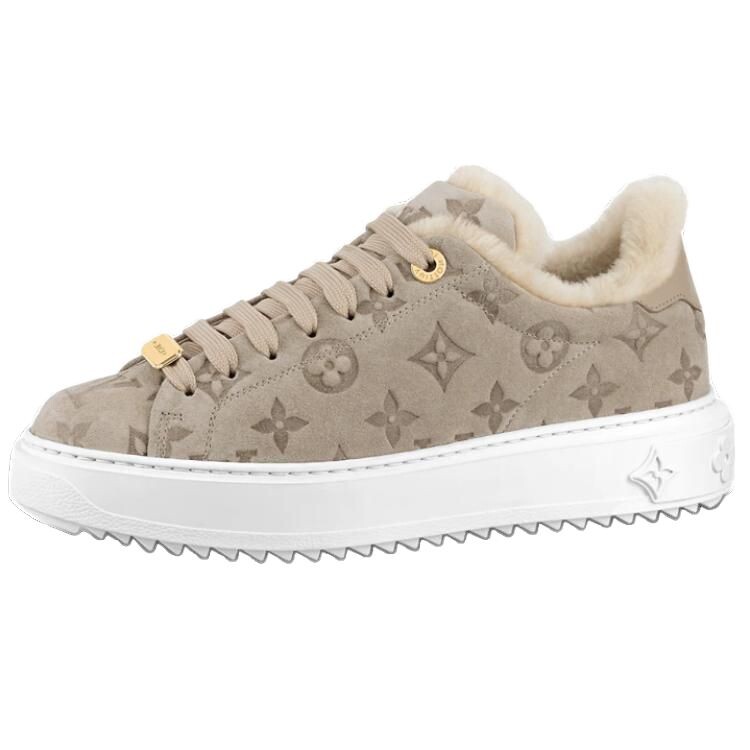 

Женские кеды Louis Vuitton низкие, коричневый