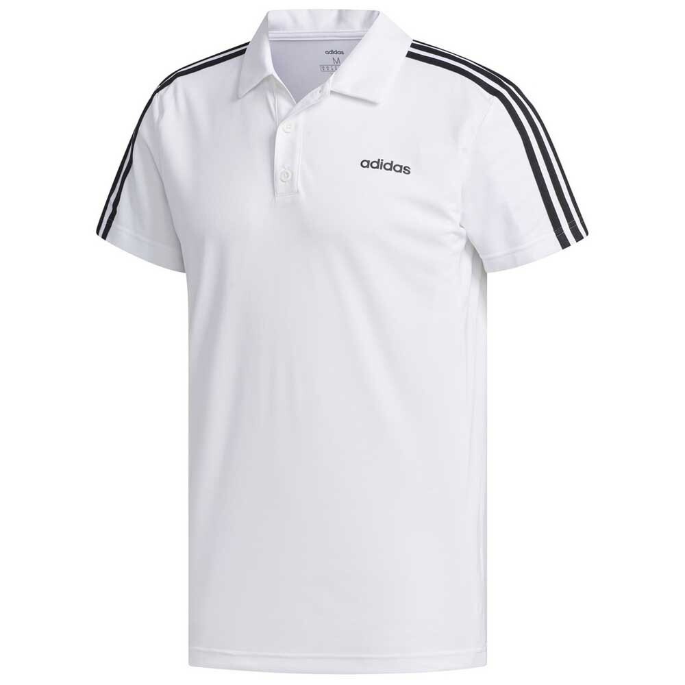 

Поло с коротким рукавом adidas Design 2 Move 3 Stripes, белый