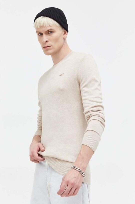 

Компания Холлистер свитер Hollister Co., бежевый