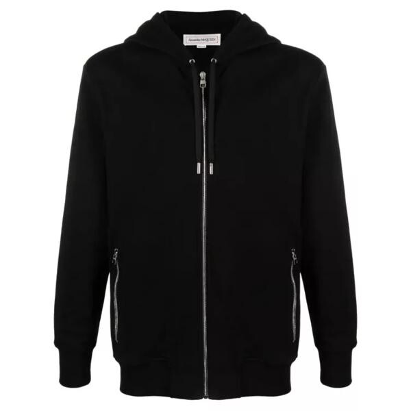 

Футболка seal hoodie Alexander Mcqueen, черный