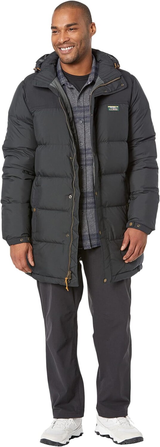 

Классическая пуховая парка Mountain - высокий L.L.Bean, черный