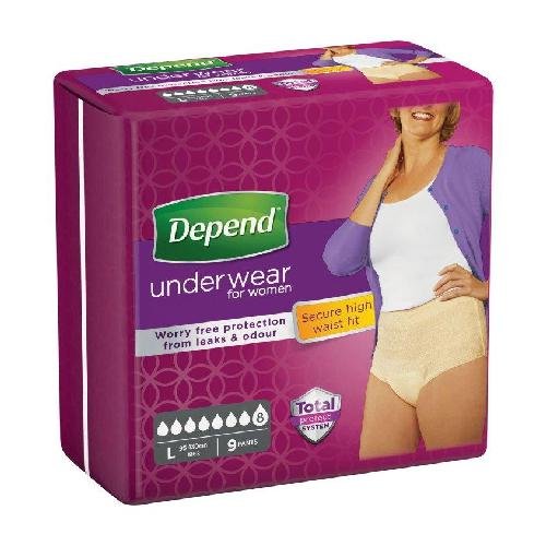 Купить Depend Для Женщин L Xl