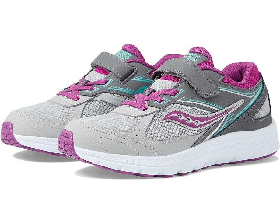

Кроссовки Saucony Cohesion 14 A/C, цвет Grey/Magenta/Turquoise