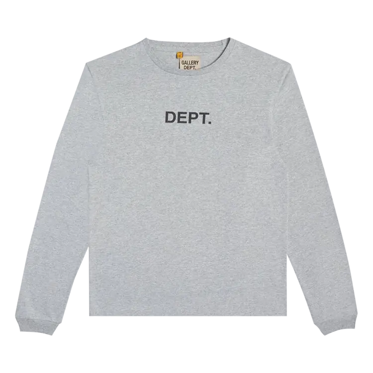

Футболка Gallery Dept. Long-Sleeve 'Heather Grey', серый