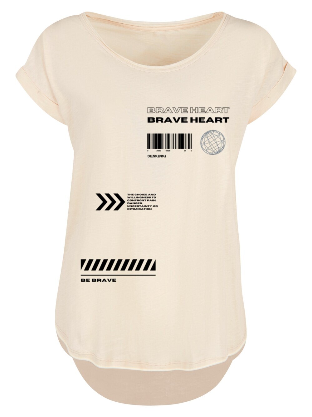 

Рубашка F4NT4STIC Brave Heart, песок