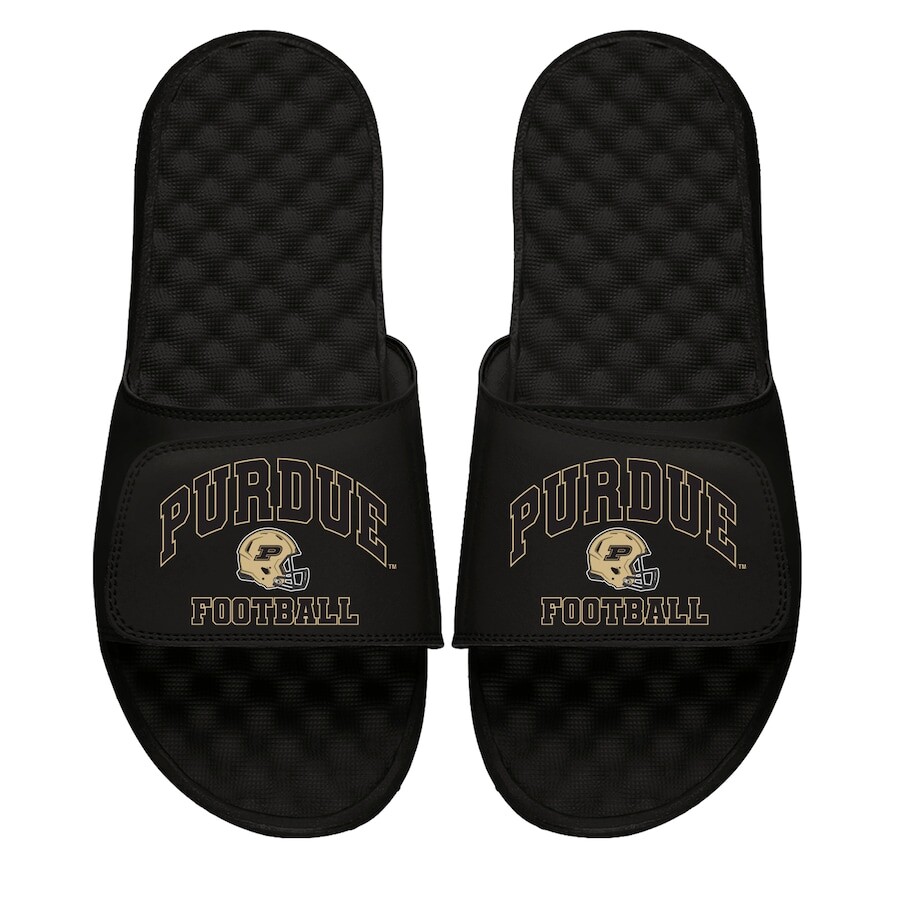 

Шлепанцы ISlide Purdue Boilermakers, черный